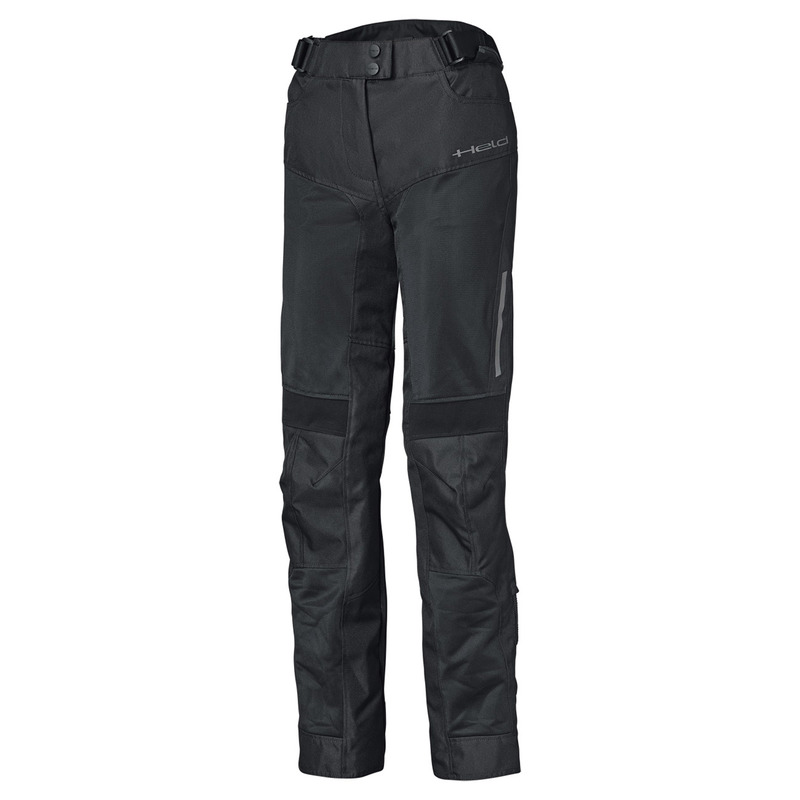 SPODNIE MOTOCYKLOWE TEKSTYLNE DAMSKIE HELD TROPIC 4 BLACK WS