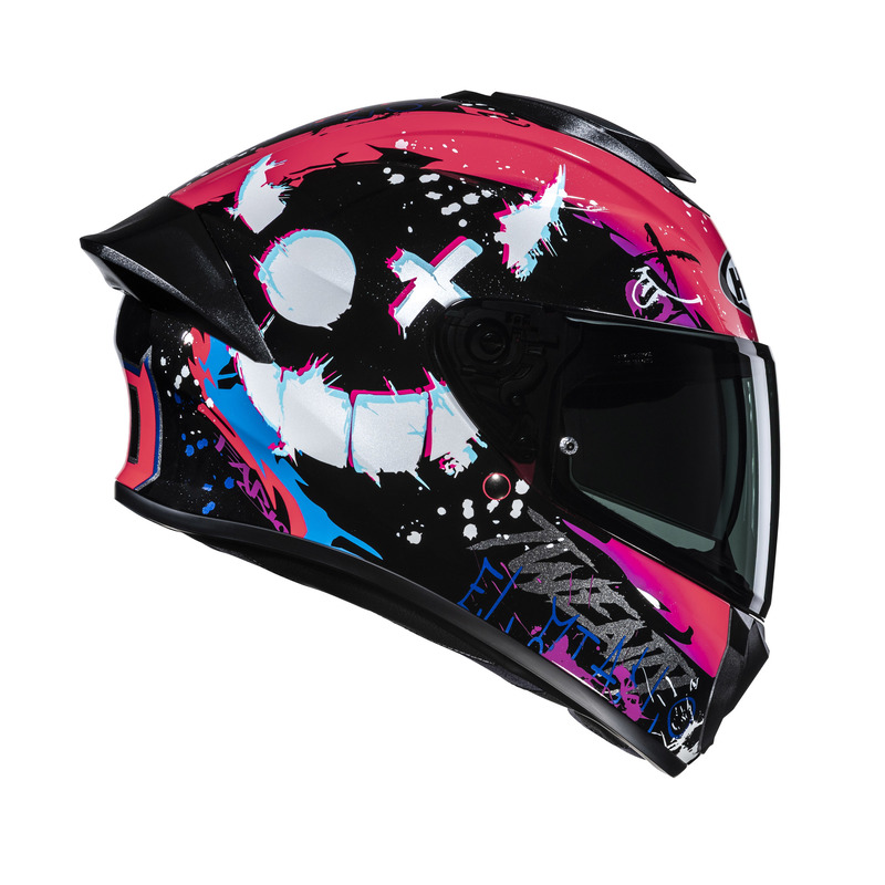 KASK MOTOCYKLOWY HJC C71 FQ20 RED BLACK XXL