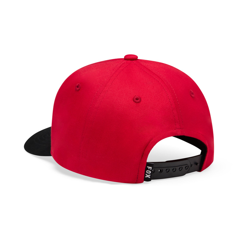 CZAPKA Z DASZKIEM JUNIOR FOX BADGE SNAPBACK RED OS