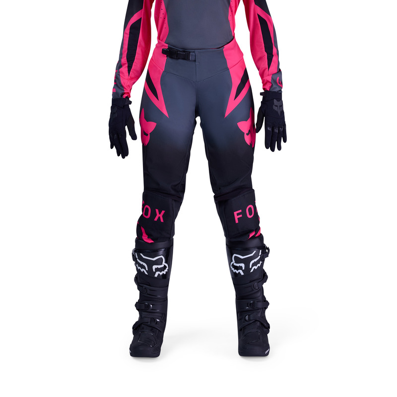SPODNIE MOTOCYKLOWE DAMSKIE FOX 180 SHIELD BLACK PINK