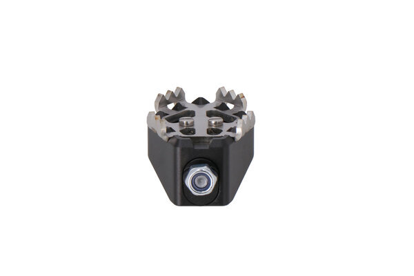 NAKŁADKA PEDAŁU HAMULCA SW-MOTECH ADVENTURE BLACK/SILVER