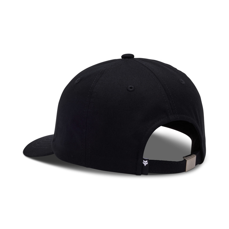 CZAPKA Z DASZKIEM FOX WORDMARK ADJUSTABLE BLACK WHITE
