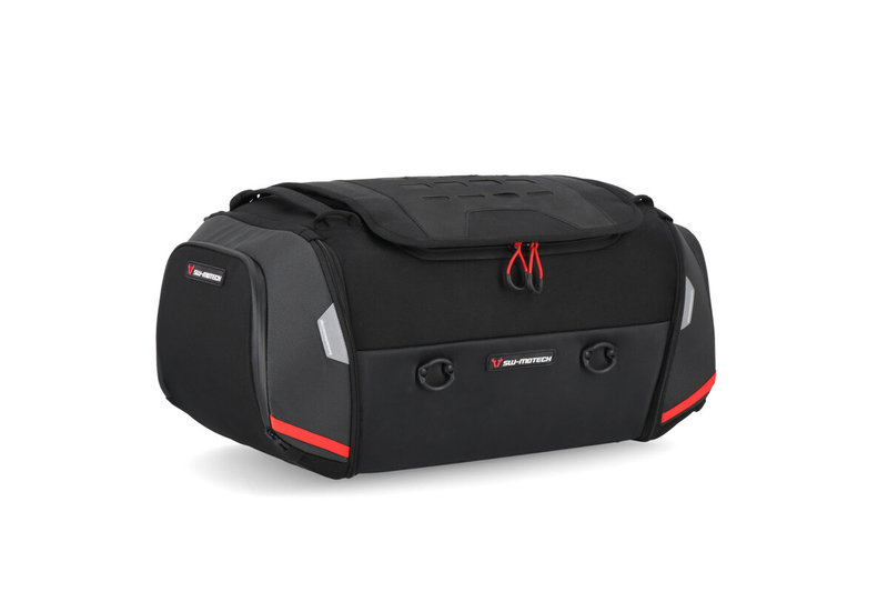 ZESTAW TORBA TYLNA I STELAŻ SW-MOTECH RACKPACK KTM 1290 SUPER DUKE (16-19) BLACK GREY