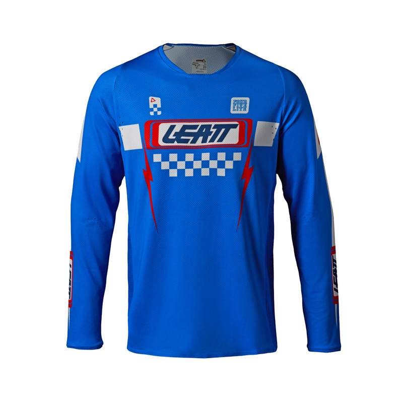 BLUZA OFFROADOWA LEATT MOTO 4.5 LITE SPEED BLUE L