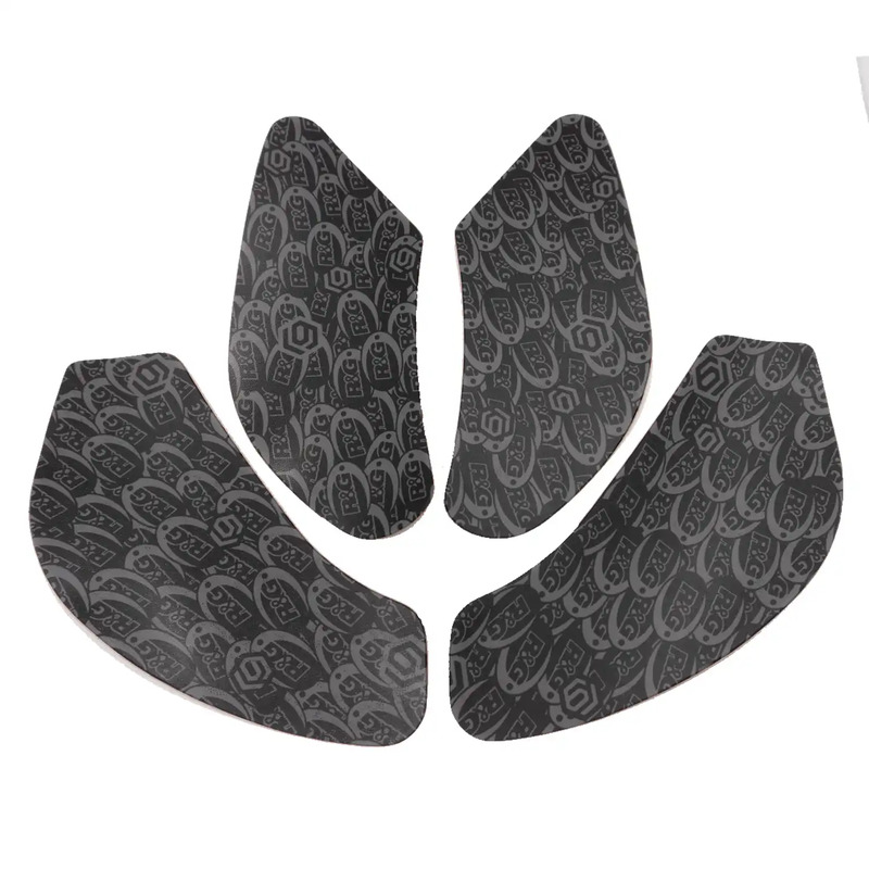 NAKLEJKA NA BAK TANKPAD ANTYPOŚLIZGOWY 4 CZĘŚCI RG RACING KAWASAKI ZX6R (636) 13- BLACK