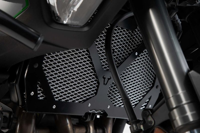 OSŁONA CHŁODNICY SW-MOTECH KAWASAKI VERSYS 1000 (18-) BLACK SILVER