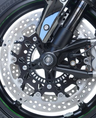 SLIDERY PRZEDNIEGO ZAWIESZENIA RG RACING KAWASAKI H2 / H2R BLACK