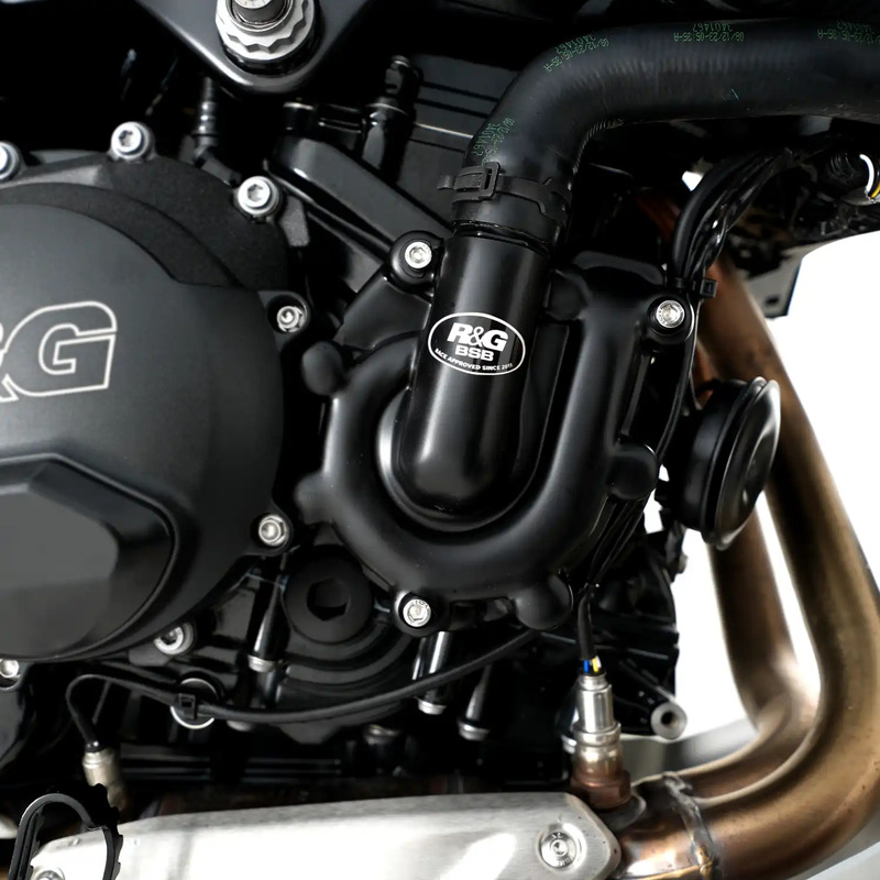 OSŁONA SILNIKA RG RACING BMW F900R/ XR 20- (RHS- WATERPUMP COVER ROAD/RACE VERSION) BLACK