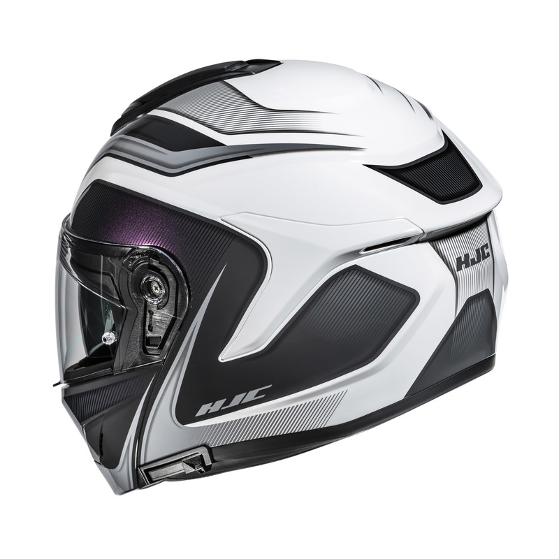 KASK MOTOCYKLOWY HJC C92 SIRIUS WHITE GREY M