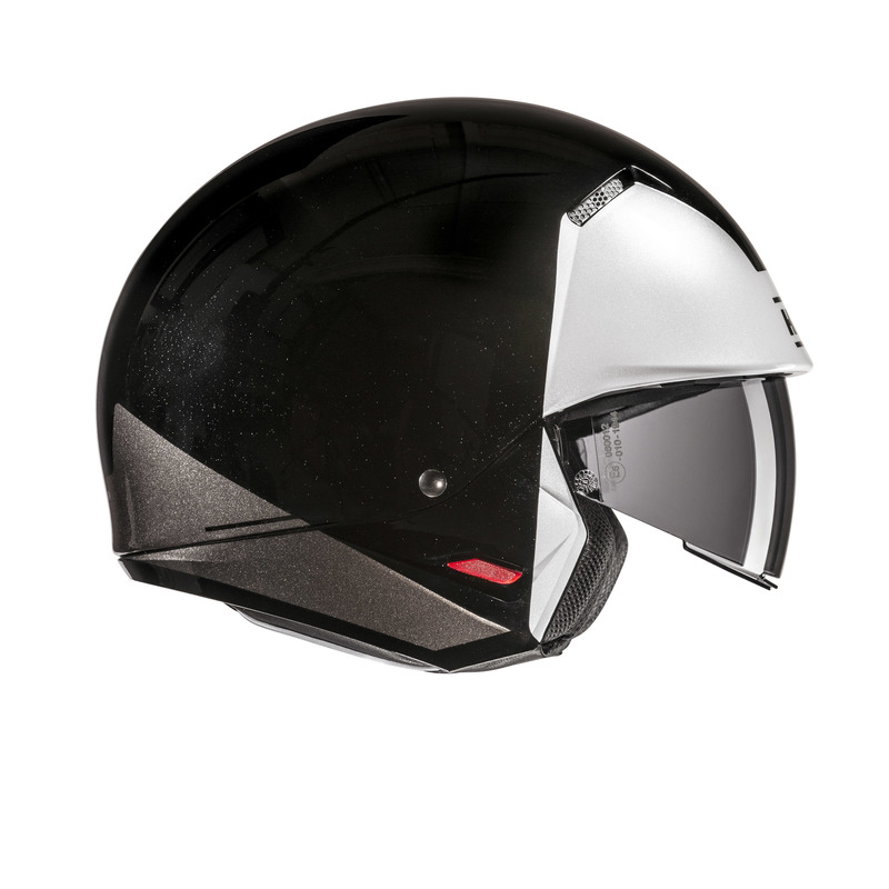 KASK MOTOCYKLOWY HJC I20N VENA WHITE BLACK S