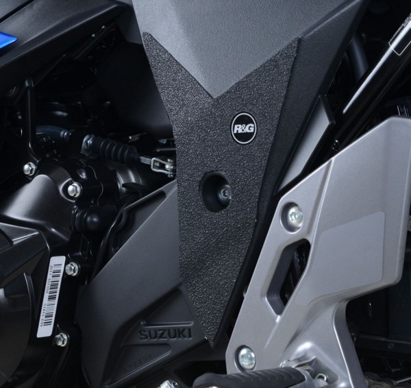 OSŁONA WAHACZA RG RACING SUZUKI GSX250R 17-, 2 CZĘŚCI BLACK