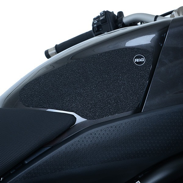 NAKLEJKA NA BAK TANKPAD ANTYPOŚLIZGOWY 2 CZĘŚCI RG RACING YAMAHA NIKEN BLACK