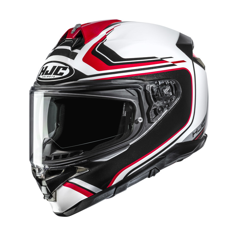 KASK MOTOCYKLOWY HJC F72 OFLO WHITE RED XL