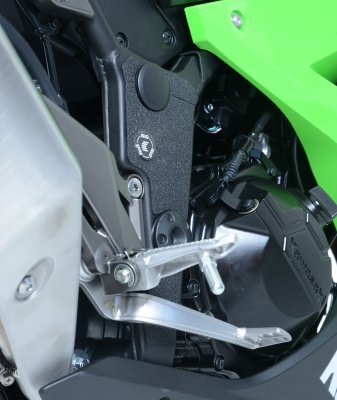 OSŁONA WAHACZA RG RACING KAWASAKI NINJA 300/NINJA 250 13-17/Z250 13-18/Z300, 3 CZĘŚCI BLACK
