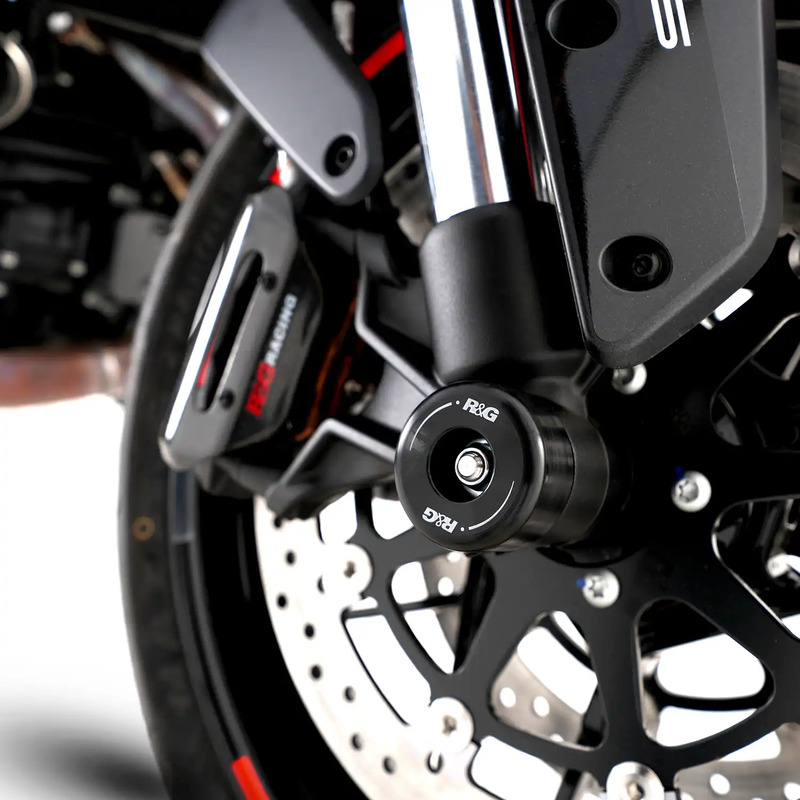SLIDERY PRZEDNIEGO ZAWIESZENIA RG RACING KTM 790 DUKE/990 SUPER DUKE/990 SUPER DUKE R ORANGE