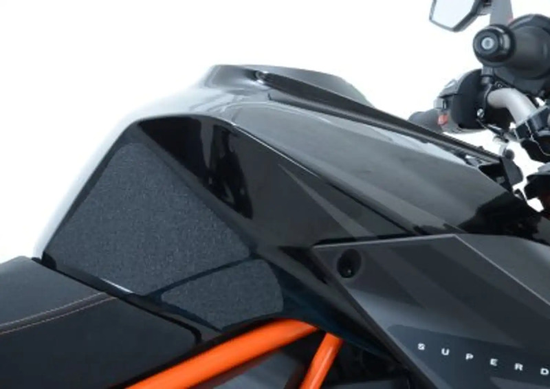 NAKLEJKA NA BAK TANKPAD ANTYPOŚLIZGOWY 4 CZĘŚCI RG RACING KTM 1290 SUPERDUKE R 14- CLEAR