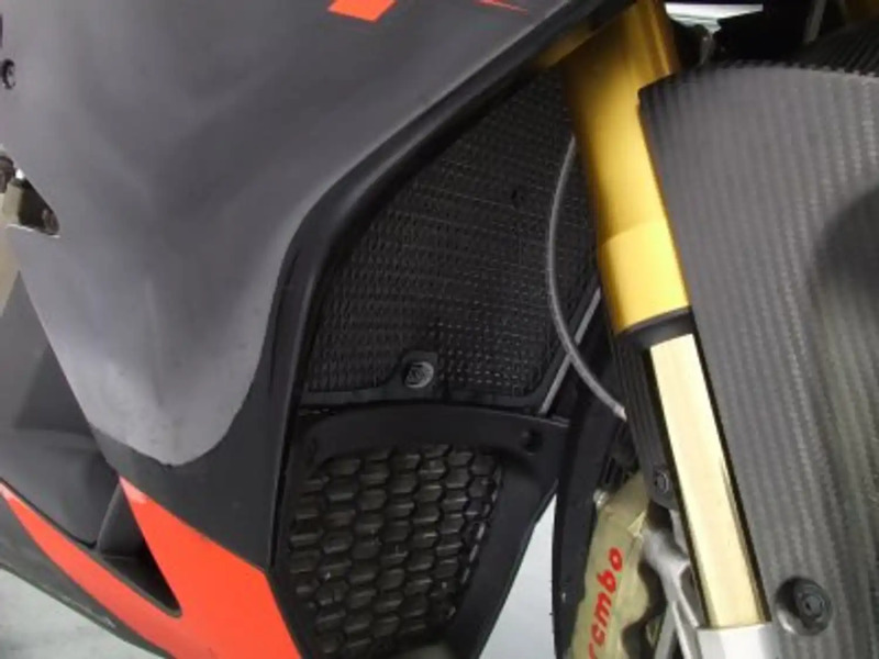 OSŁONA CHŁODNICY RG RACING APRILIA RSV4 AND RSV4R 09-14