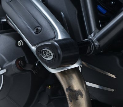 CRASHPADY AERO RG RACING DUCATI SCRAMBLER (800), CLASSIC BLACK
