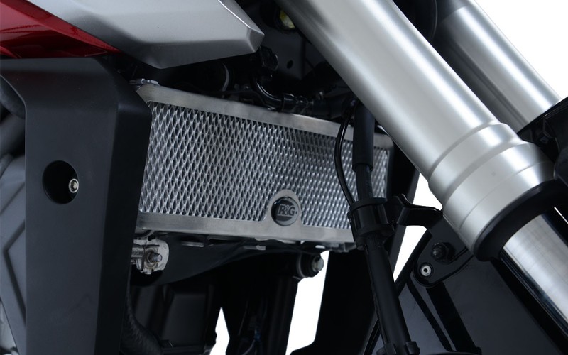OSŁONA CHŁODNICY RG RACING HONDA CB125R 18- TITANIUM