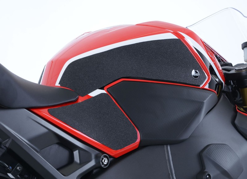 NAKLEJKA NA BAK TANKPAD ANTYPOŚLIZGOWY 4 CZĘŚCI RG RACING HONDA CBR1000RR/RR SP/RR SP2 (17-) CLEAR