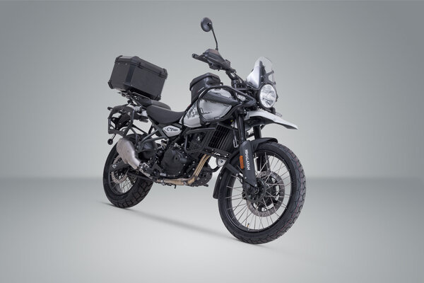 ZESTAW KUFRA CENTRALNEGO TRAX ADV SW-MOTECH ROYAL ENFIELD HIMALAYAN 450 (23-) BLACK