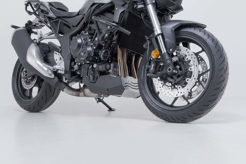 OSŁONA SILNIKA PŁYTA POD SILNIK SW-MOTECH BLACK/HONDA CB1000 HORNET (24-) BLACK SILVER