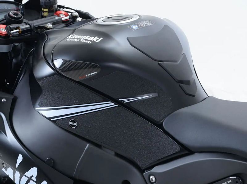 NAKLEJKA NA BAK TANKPAD ANTYPOŚLIZGOWY 6 CZĘŚCI RG RACING KAWASAKI ZX10R (WINTER EDITION) CLEAR