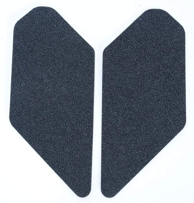 NAKLEJKA NA BAK TANKPAD ANTYPOŚLIZGOWY RG RACING UNIWERSALNY BLACK 17X7.5 CM