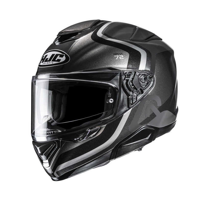 KASK MOTOCYKLOWY HJC RPHA72 ERNEM BLACK GREY XXL