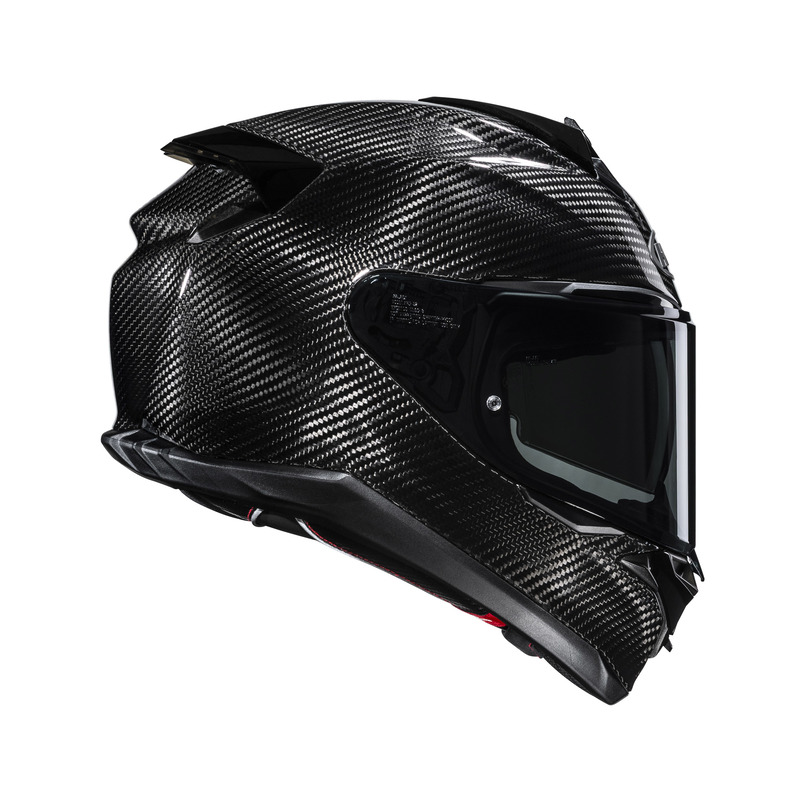 KASK MOTOCYKLOWY HJC F72 SOLID CARBON BLACK