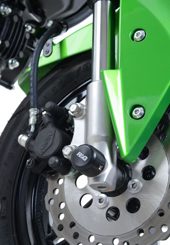 SLIDERY PRZEDNIEGO ZAWIESZENIA RG RACING KAWASAKI Z 125 BLACK