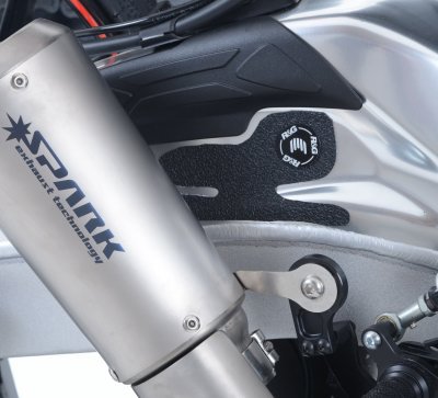 OSŁONA WAHACZA RG RACING BMW S1000R 14-/HP4/S1000RR 10-18, 2 CZĘŚCI BLACK