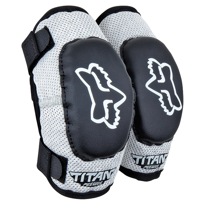 OCHRANIACZ ŁOKCI JUNIOR FOX PEEWEE TITAN BLACK SILVER YOS