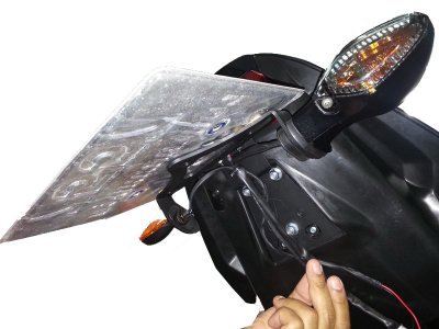 MOCOWANIE TABLICY REJESTRACYJNEJ RG RACING HONDA CB650F/CBR650F 14-