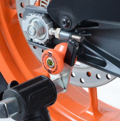 ROLKI WAHACZA M10 RG RACING Z750 -06, ZX-10R -07, ZX12-R, Z250SL, NINJA - ORANGE