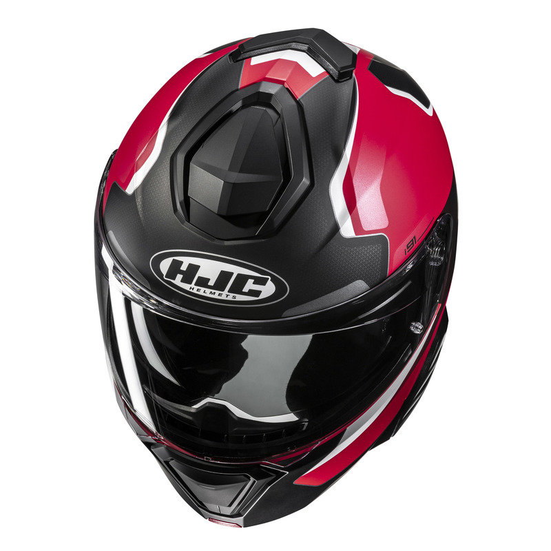 KASK MOTOCYKLOWY HJC I91 FELIO BLACK RED