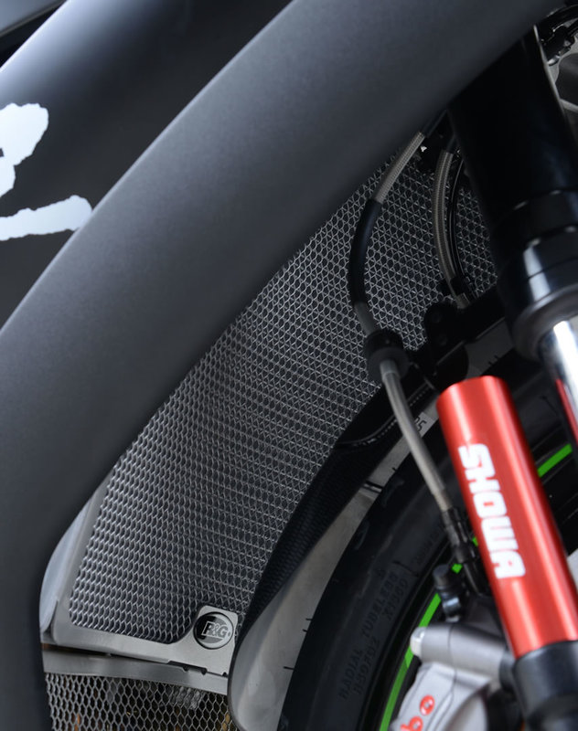 OSŁONA CHŁODNICY RG RACING KAWASAKI ZX10R 08- 20 BLACK