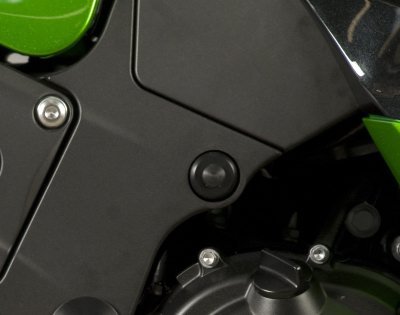 ZAŚLEPKA RAMY RG RACING PRZÓD/GÓRNA KAWASAKI ZZR1400 12