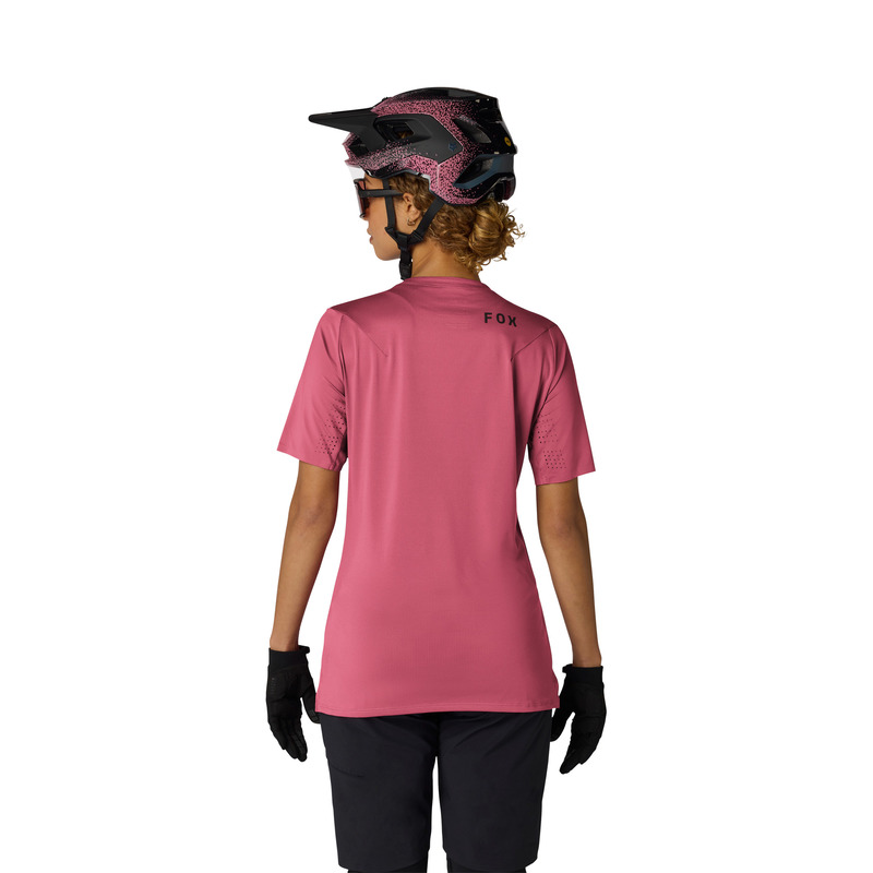 KOSZULKA ROWEROWA DAMSKA FOX FLEXAIR BERRY L