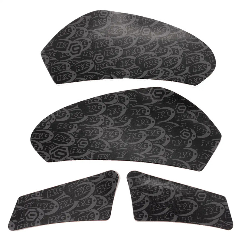 NAKLEJKA NA BAK TANKPAD ANTYPOŚLIZGOWY 4 CZĘŚCI RG RACING KAWASAKI ZX10R 08-10 BLACK