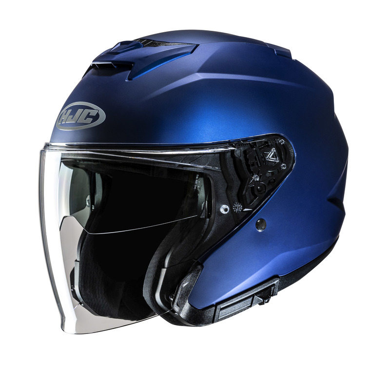 KASK MOTOCYKLOWY HJC I31 SOLID SEMI FLAT METALLIC BLUE XXL