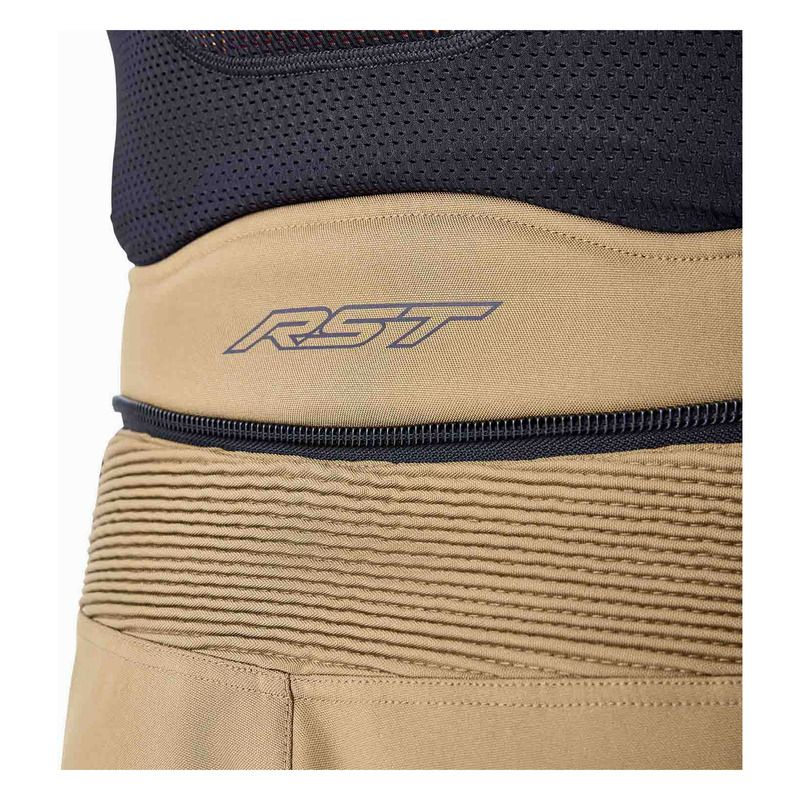 SPODNIE MOTOCYKLOWE TEKSTYLNE RST PRO SERIES ADVENTURE D3O SAND BLACK S