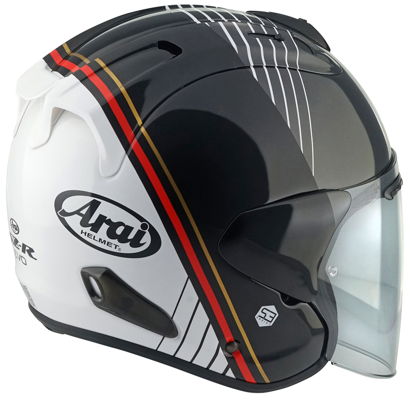 KASK MOTOCYKLOWY ARAI SZ-R EVO TEMU WHITE L
