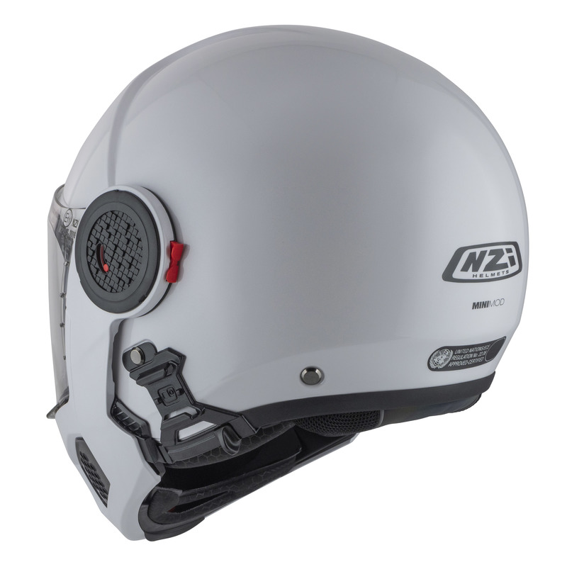 KASK MOTOCYKLOWY NZI MINIMOD DUO PEARL WHITE