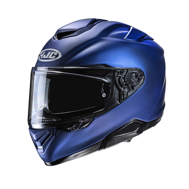 KASK MOTOCYKLOWY HJC RPHA72 SOLID SEMI FLAT METALLIC BLUE L