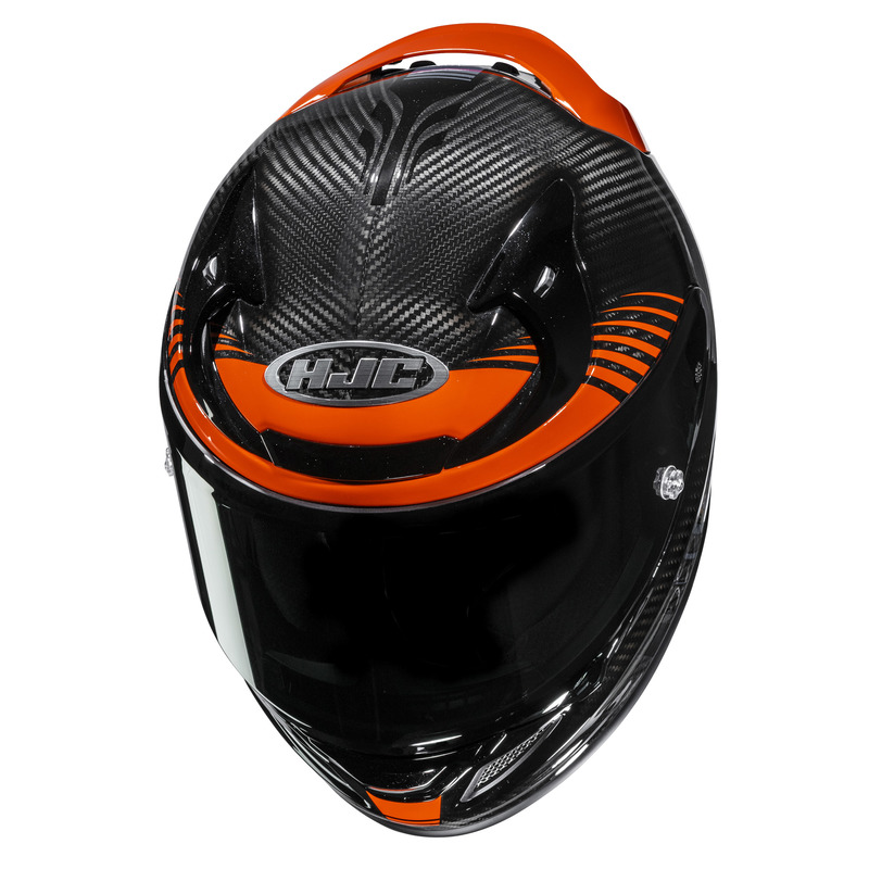 KASK MOTOCYKLOWY HJC RPHA12 CARBON TOVIN BLACK BLUE M