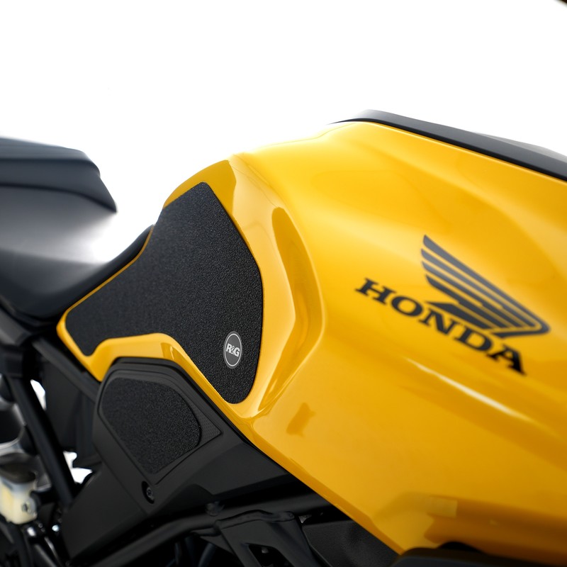 NAKLEJKA NA BAK TANKPAD ANTYPOŚLIZGOWY 4 CZĘŚCI RG RACING HONDA CB300R 18- CLEAR