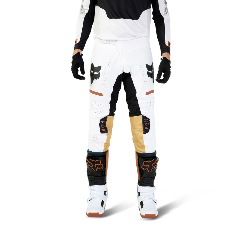 SPODNIE MOTOCYKLOWE FOX FLEXAIR OPTICAL BLACK WHITE