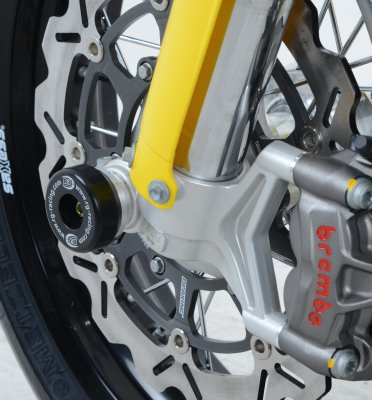 SLIDERY PRZEDNIEGO ZAWIESZENIA RG RACING HUSQVARNA FS 450 15- BLACK