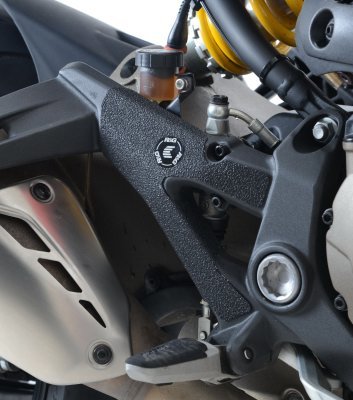 OSŁONA WAHACZA RG RACING DUCATI MONSTER 821/MONSTER 1200(S) UP TO 2016, 2 CZĘŚCI BLACK